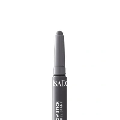 Abbildung von IsaDora Lidschatten Stift All in One Augen Make Up Pen als Lidschattenstift oder Eyeliner Wasserfester Eyeshadow Stick Vegan Alternative zur Creme Palette 64 Smokey Grey