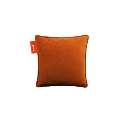 Abbildung von Ploov 45x45 Samt Zimtorange Kabelloses Heizkissen Stoov