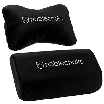 Abbildung von noblechairs Kissen Set für Epic/ICON/Hero Gaming Stuhl Schwarz/Weiß