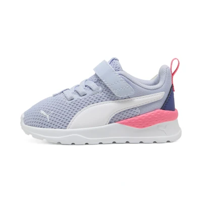 Abbildung von Puma Anzarun Lite Sneakers Baby Schuhe Mit Plain Cool Weather/White/Blue Crystal Größe: 27
