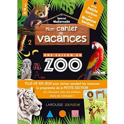 Abbildung von Mon cahier de vacances UNE SAISON AU ZOO PS MS