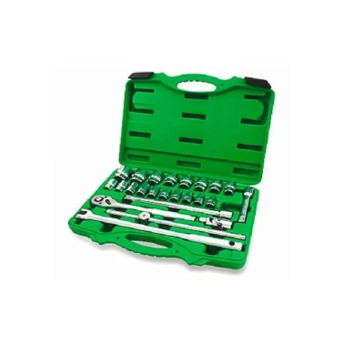 Abbildung von TOPTUL GCAI2411 Steckschlüsseleinsatz Set 24 Sechskant Chrom Vanadium Stahl