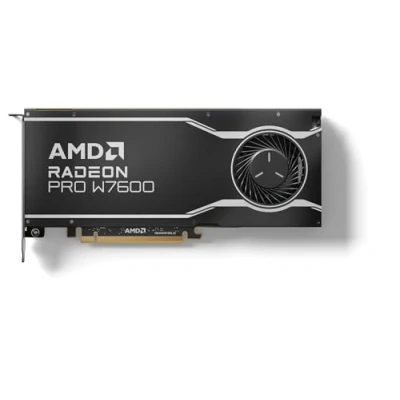 Abbildung von AMD Radeon Pro W7600 Grafikkarten 8 GB GDDR6 PCIe 4.0 x8 4 x DisplayPort
