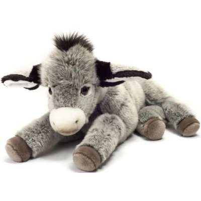 Abbildung von Teddy Hermann® Kuscheltier Esel liegend, 50 cm, zum Teil aus recyceltem Material