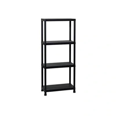Abbildung von Art Plast Regal aus Kunststoff, schwarz, T60/4