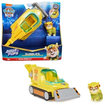 Abbildung von Spin Master Spielzeug Auto Paw Patrol Aqua Pups Basic Themed Vehicles Solid Rubble, mit Funktionen