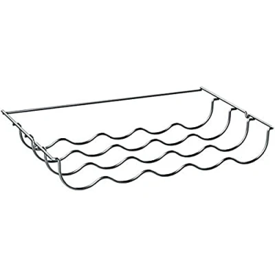 Abbildung von Bosch KSZ10030 / Flaschenablage für aufgelistete freistehende Kühlgeräte von bis zu 5 Flaschen 29,05 x 45,81 6,87 cm (L B H) lebensmittelecht chrom
