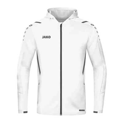 Abbildung von JAKO Challenge Trainingsjacke, Herren, Größe: 58/60, Weissgrau