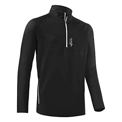 Abbildung von Black Crevice Herren Merino Skirolli, schwarz, XL