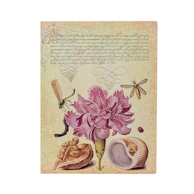Abbildung von Paperblanks Pink Carnation Mira Botanica Flexis Ultra Unlined Elastic Band 100 Gsm