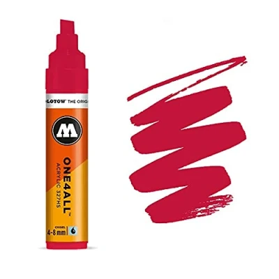 Abbildung von Molotow Permanentmarker One4All 327 HS nachfüllbar 4 8mm verkehrsrot