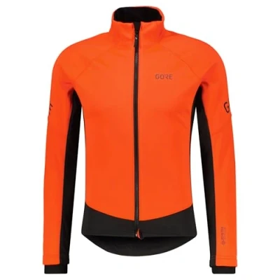 Abbildung von GORE WEAR Herren Thermo Fahrrad Jacke, C3, TEX INFINIUM, S, Feuerrot/Schwarz
