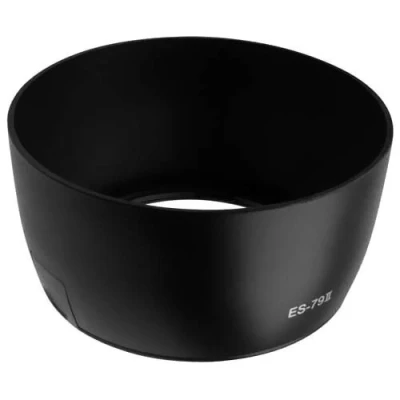 Abbildung von CELLONIC® Gegenlichtblende kompatibel mit Canon EF 80 200mm f/2.8L, 85mm f/1.2L II USM, USM Bajonett ES 79 Objektiv Sonnenblende Kamera Streulichtblende Lens Hood