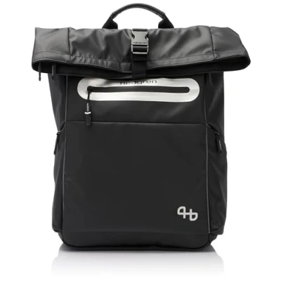 Abbildung von Hedgren ROLL UP BACKPACK BLACK Einheitsgröße Unisex Erwachsene, schwarz, Talla única, Casual