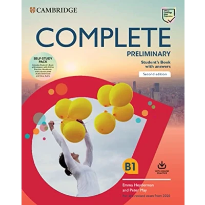 Abbildung von Complete Preliminary Second edition. Self Study Pack (SB w answers Online Practice and WB Audio Download Class Audio).: For the Revised Exam from 2020