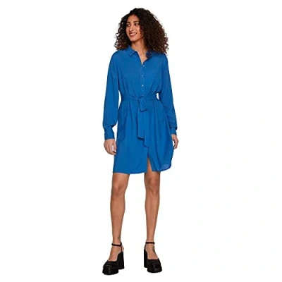 Abbildung von Vila Female Blusenkleid Taillengürtel