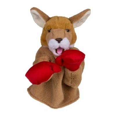Abbildung von Boxender Handpuppe Känguru