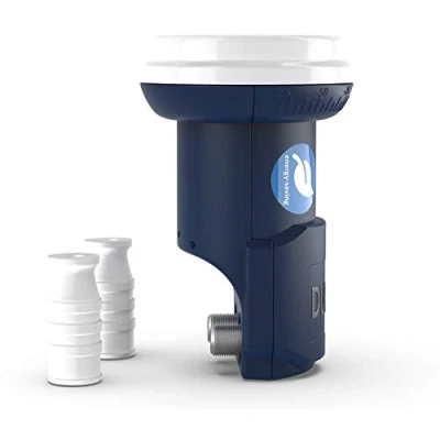 Abbildung von DUR line Blue ECO Twin Stromspar LNB 2 Teilnehmer Premium Qualität [ Test SEHR GUT *] Fach, digital, Full HD, 4K, 3D