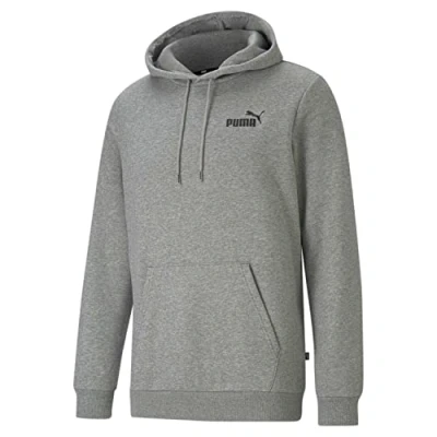 Abbildung von Puma ESS Small LOGO FL Sweatshirt, Herren, Größe: XXL, Medium gray heather