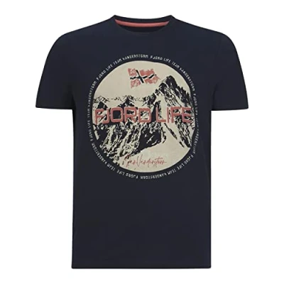 Abbildung von Jan Vanderstorm Benyamin Tshirt print, Herren, Größe: 5XL, Dunkelblau