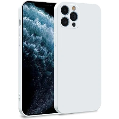 Abbildung von MyGadget Hülle kompatibel mit iPhone 11 Pro Zweilagige Handyhülle Kameraschutz Cover Innenfutter &amp; Silikon außen Weiß