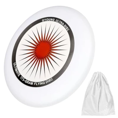Abbildung von 175g Outdoor Wettkampf Frisbee, Ultimate Frisbee,frisbee scheibe, drehbares Profi Bio Frisbee für Funsport, geeignet Gelegenheitsspieler und Profis (Aufbewahrungstasche)