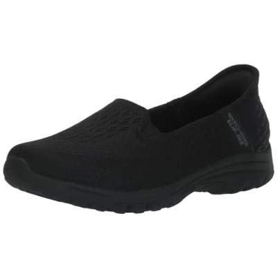 Abbildung von Skechers Slip On Sneaker &quot;REGGAE FEST 2.0 GUIDING LIGHT&quot;, Schlupfschuh, Slipper, Freizeitschuh mit gepolstertem Schaftrand
