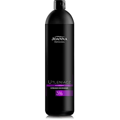 Abbildung von Joanna Professional Haarfärbe Oxidant 3% Wasserstoffperoxid Creme Entwickler cremige zarte Konsistenz Oxidationsmittel zum Blondieren Cream Developer Oxydant für Blondierung und Färbung 1000g