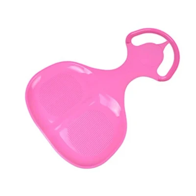 Abbildung von Marmat Schneerutscher Porutscher Kinder Schneeflitzer Schlitten Tutschteller Rodel Groß (Pink)