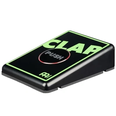 Abbildung von Meinl Percussion Stomp Box Clap Instrument Elektronisches Pedal Klatsch Soundeffekt Mit Ausgangsbuchse Aluminium, Mehrfarbig (STB3)