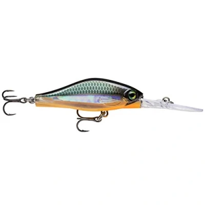 Abbildung von Rapala Shadow Rap Jack Deep Angelköder Angelzubehör Süßwasser Spinnköder für Fried und Raubfische Hergestellt in Estland Lauftiefe 3m Fischköder 5cm, 5.7g Halloween