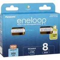 Abbildung von Eneloop Micro/AAA/HR03 Akku Micro (8 St), 1.2V/800mAh