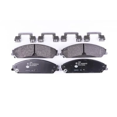 Abbildung von HELLA 8DB 355 020 541 Bremsbelagsatz mit akustischer Verschleißwarnung Zubehör DODGE: Challenger Coupe, Charger VII, VI