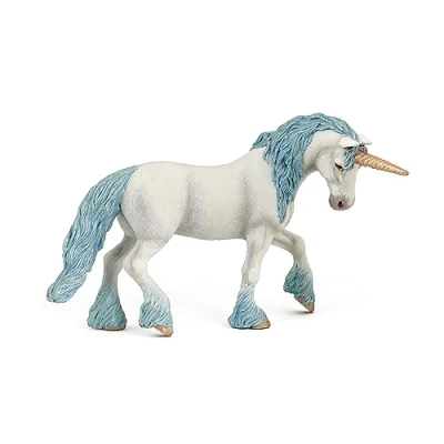 Abbildung von Papo 38824 Tiere, Magisches Elfeneinhorn, Spiel, Unisex Kinder, Mehrfarben, 17 x 6,5 9,8 cm