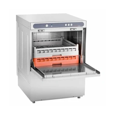Abbildung von GastroHero ECOLINE GLSM50S Gläserspülmaschine I Spülmaschine mit Reiniger und Klarspüldosierer Korbmaß 50 cm Gläserspüler für Gastronomie Gastro