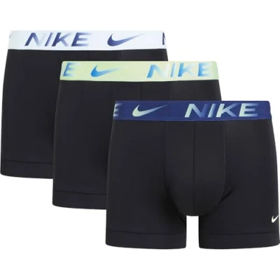 Abbildung von Nike Herren Trunk 3pk Unterwäsche, Blk Brly VLT/GLCR Be/Be VD Mve Wb, L