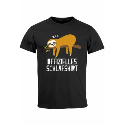 Abbildung von Moonworks Nachtwäsche Shirt, Herren, Größe: XXL, Schwarz