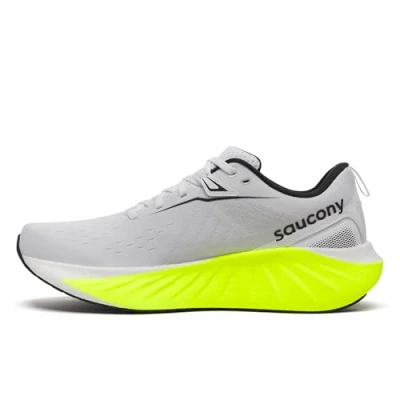 Abbildung von Saucony Herren Triumph 22, Weiß/Gelb, 10,5