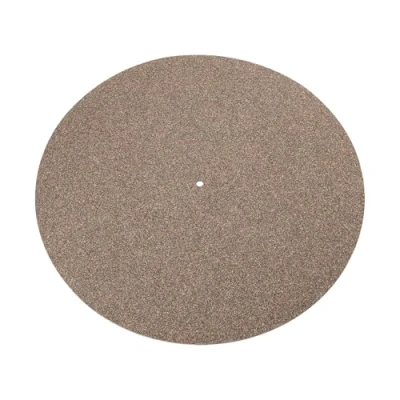Abbildung von Be In Your Mind 300 MM Korkmatte Plattenspielermatte Plattenspieler Anti Rutsch Matte Kork Schallplattenunterlage Vinyl Schallplattenmatte für LP Schallplatten