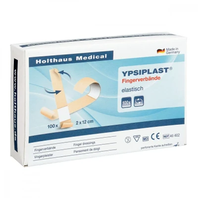 Abbildung von Fingerverband Ypsiplast 2x12 cm elastisch haut