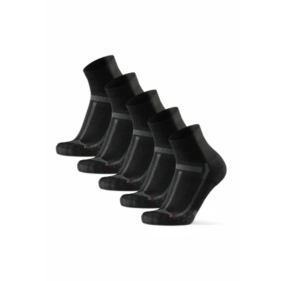 Abbildung von Danish Endurance LONG Distance Running 5 PACK Sportsocken, Größe: 39 42, Black grey