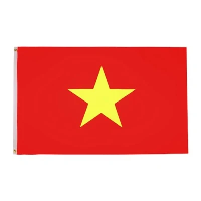 Abbildung von AZ FLAG Flagge Vietnam 150x90 cm Vietnamesische Fahne 100% Polyester mit Messing Ösen 110g