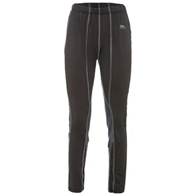 Abbildung von Trespass Redeem, Black X, L, Schnelltrocknende Baselayer Hose für Damen, Large, Schwarz