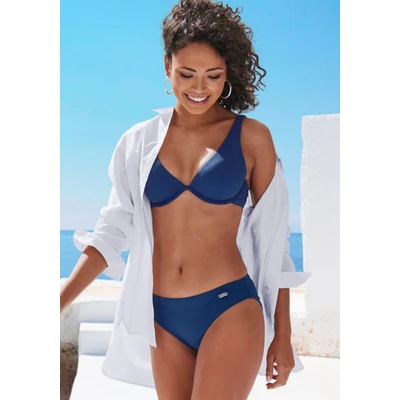 Abbildung von Venice Beach Bikini Hose &quot;Lucky&quot;, aus gerippter Strukturware