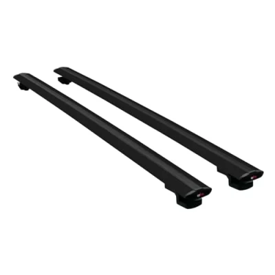 Abbildung von apline Kompatibel mit Dacia Jogger 2021 2024 Relingträger BASIC Modell Dachträger Gepackträger SCHWARZ