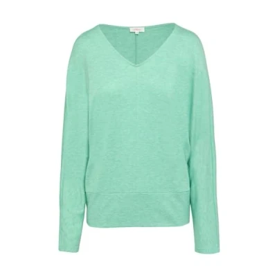 Abbildung von s.Oliver Langarm Langarmshirt, Damen, Größe: 42, Hellgrün