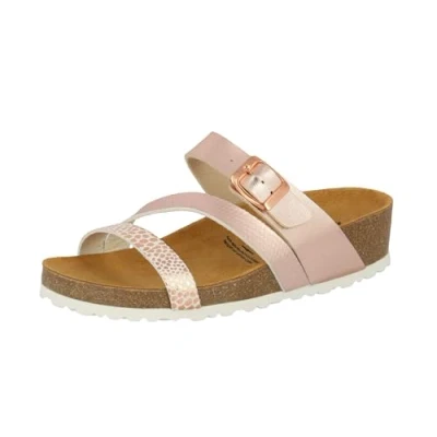 Abbildung von LICO Pantolette flach, Damen, Größe: 39, Rosa Schuhe
