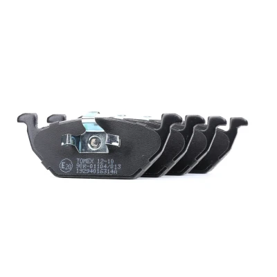 Abbildung von TOMEX brakes TX 12 10 Bremsbelagsatz Vorderachse VOLKSWAGEN: Fox Schrägheck, Polo VI, Golf Plus / Crossgolf, SKODA: Fabia 2 Combi