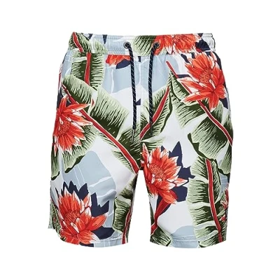 Abbildung von Superdry Hawaiian Badeshorts, Herren, Größe: Medium, Optic banana leaf