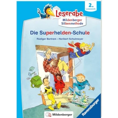 Abbildung von Die Superhelden Schule lesen lernen mit dem Leseraben Erstlesebuch Kinderbuch ab 7 Jahren Silbengeschichten zum Lesenlernen (Leserabe 2. Klasse Mildenberger Silbenmethode)